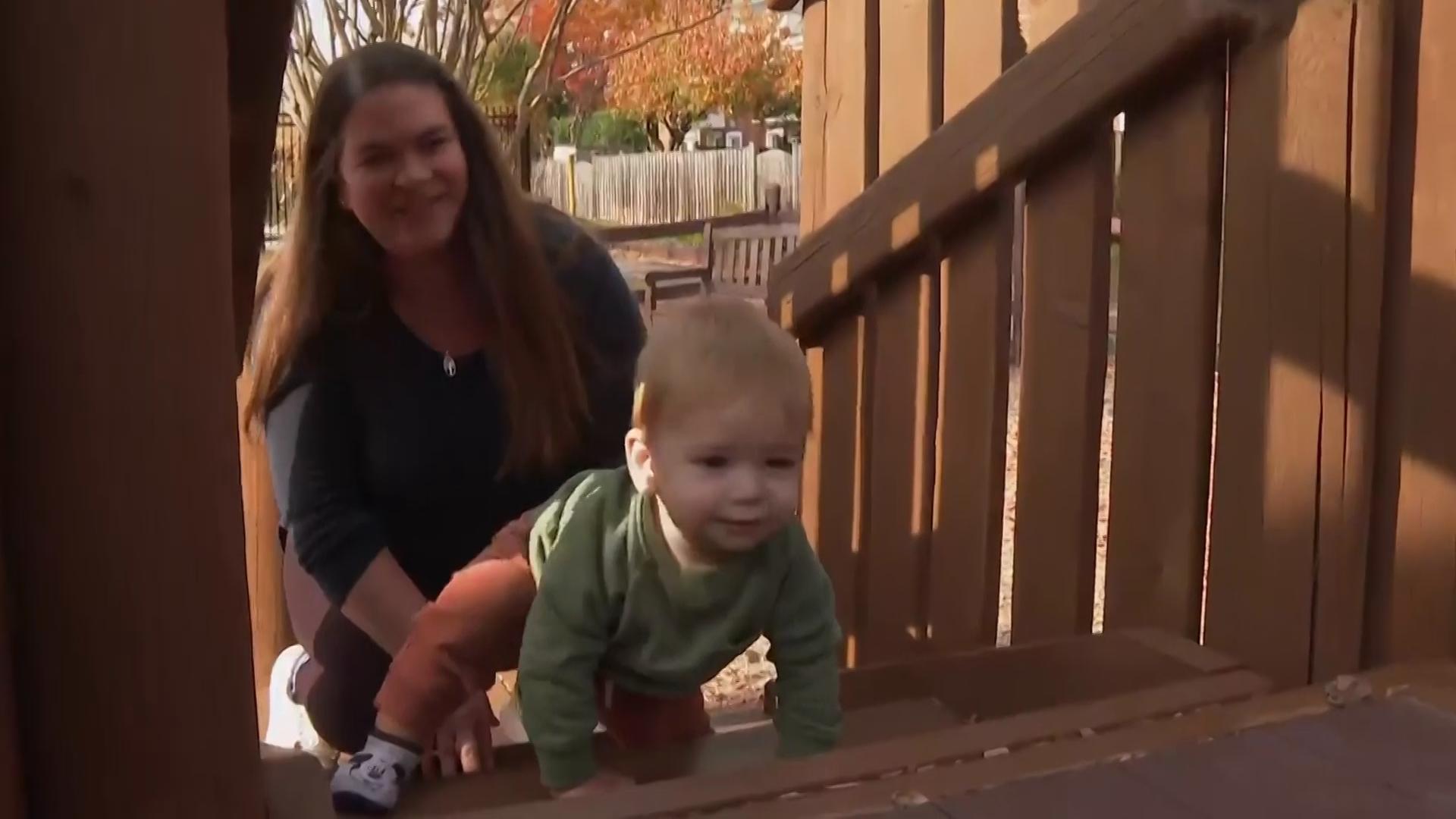 Many are relying on food assistance from local food banks as they contend with federal funding cuts, a struggling job market, and the longest-ever government shutdown. (AP Video: Nathan Ellgren)