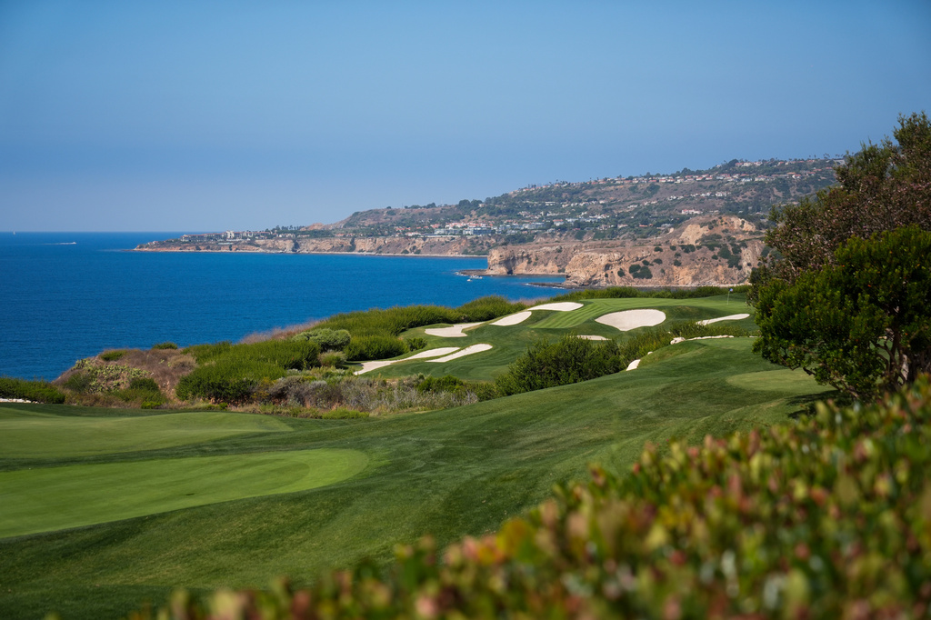 FILE - A general view of Trump National Golf Club Los Angeles in Rancho Palos Verdes, Calif., Friday, Sept. 13, 2024. (AP Photo/Jae C. Hong,File)