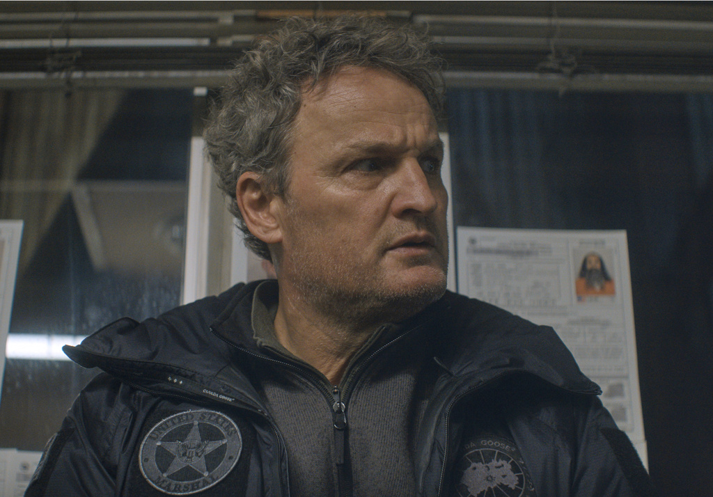 This image released by Apple TV+ shows Jason Clarke in a scene from "The Last Frontier." (Apple TV+ via AP)