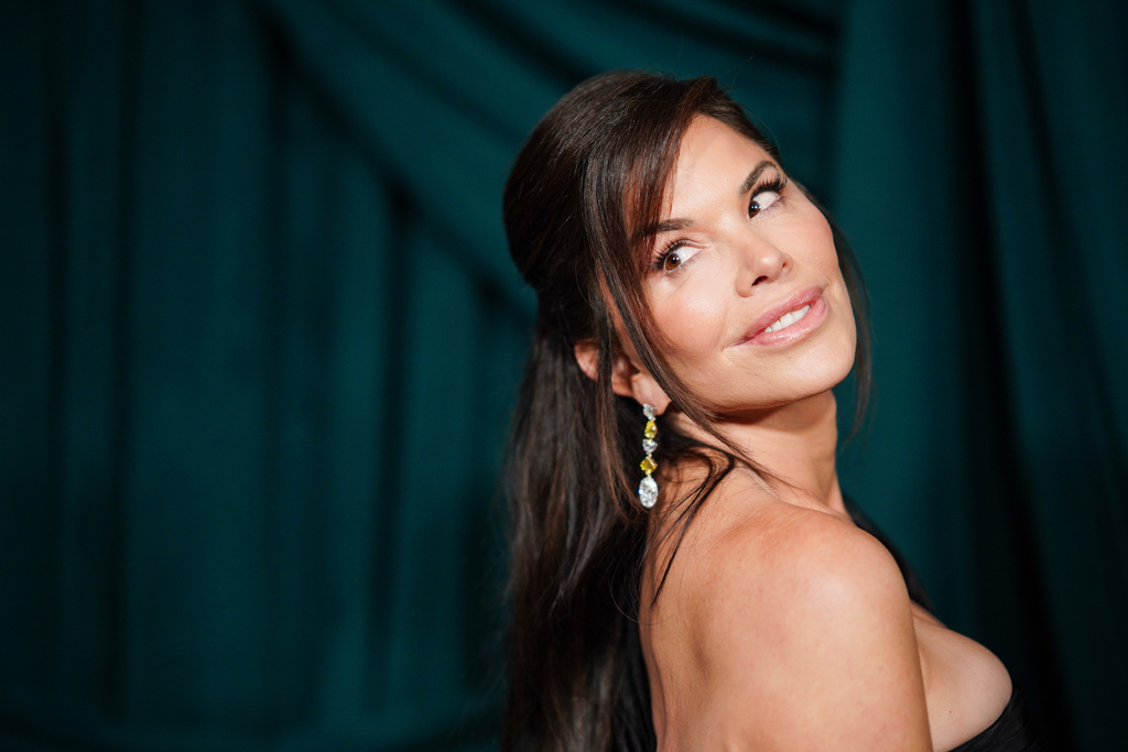 Lauren Sánchez Bezos arrives at Chanel's 17th Annual Pre-Oscar Awards Dinner on Saturday, March 14, 2026, at The Beverly Hills Hotel in Beverly Hills, Calif. (Photo by Jordan Strauss/Invision/AP)