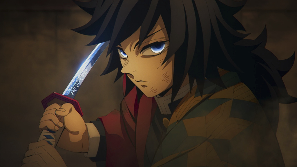 This image released by Sony Pictures Entertainment shows a scene from "Demon Slayer: Kimetsu no Yaiba – Infinity Castle." (Sony Pictures Entertainment via AP)