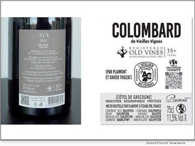 IMAGE CAPTION: The OVR Seal in use. (Old Vine Registry) | The Old Vine Registry (OVR), the world's largest and most authoritative public database of old vineyards, today launched the OVR Seal. The program lets registered producers and the trade put a vineyard's documented old-vine status in front of consumers directly, via wine labels, digital marketing materials, and more.
