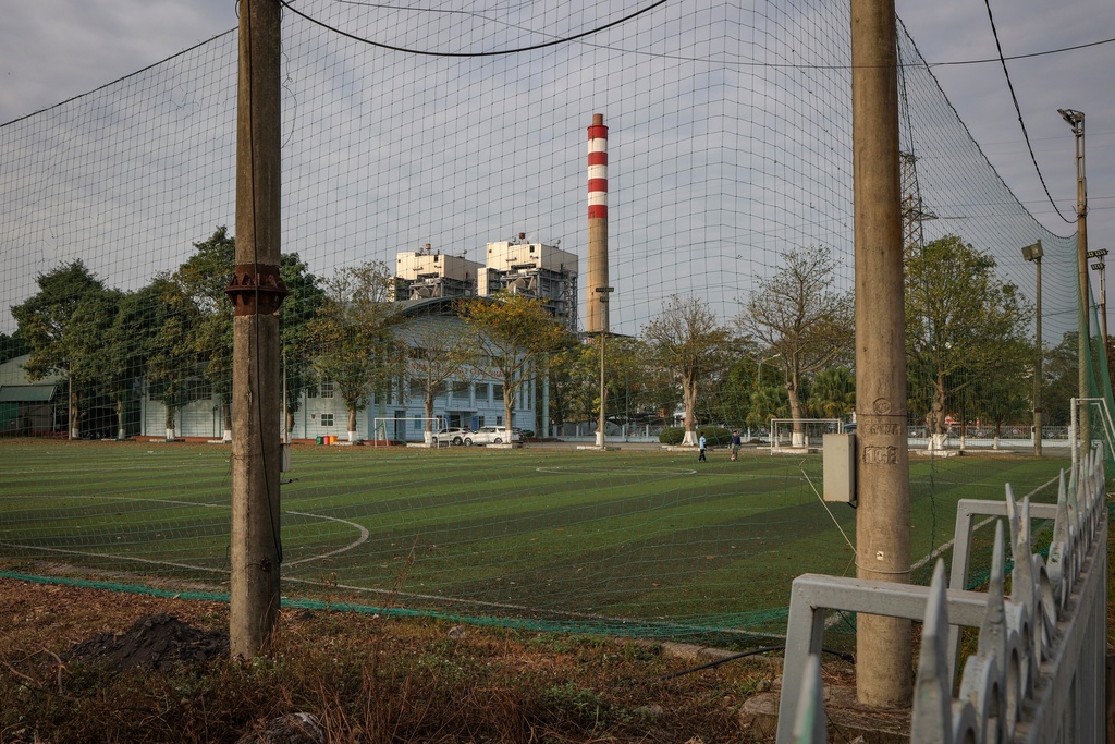 FILE -Cao Ngan Thermal Power Station, a coal-fired power plant, operates on Jan. 28, 2025, in Thai Nguyen, Vietnam. (AP Photo/Yannick Peterhans, File)