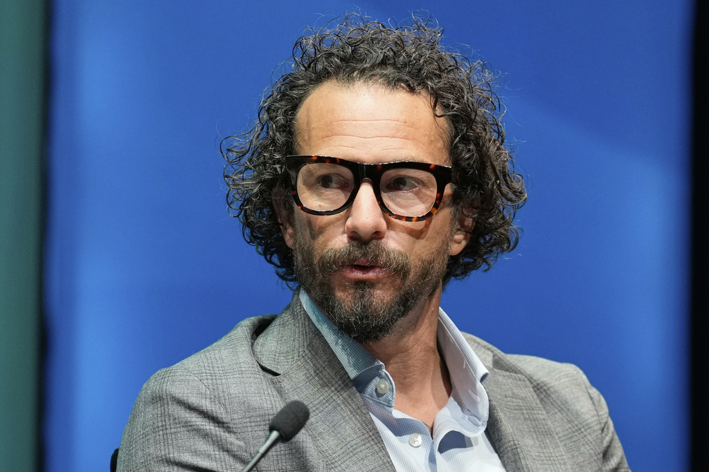 Former acting director of the FBI Brian Driscoll participates in a panel discussion during a summit on terrorism and political violence in New York, Wednesday, Sept. 10, 2025. (AP Photo/Seth Wenig)