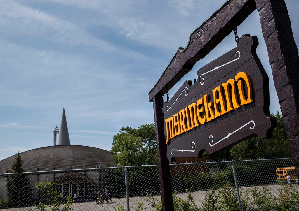 Marineland is shown in Niagara Falls, Ontario, Canada, Aug. 14, 2017. (Tara Walton/The Canadian Press via AP)