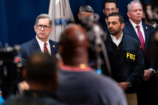 U.S. Attorney for the Eastern District of New York Joseph Nocella, Jr. speaks alongside FBI Director Kash Patel during a press conference at the U.S. Attorney's Office, Thursday, Oct. 23, 2025, in New York, announcing numerous arrests in illegal sports betting and poker game schemes. (AP Photo/Angelina Katsanis) U.S. Attorney for the Eastern District of New York Joseph Nocella, Jr. speaks alongside FBI Director Kash Patel during a press conference at the U.S. Attorney's Office, Thursday, Oct. 23, 2025, in New York, announcing numerous arrests in illegal sports betting and poker game schemes. (AP Photo/Angelina Katsanis)