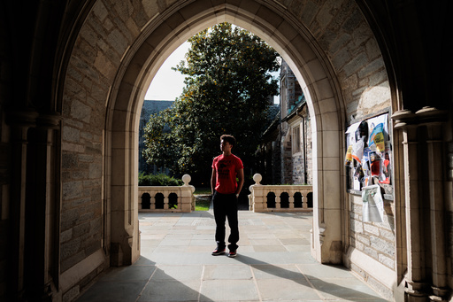 Christopher Quire poses for a portrait Thursday, Oct. 23, 2025, in Princeton, N.J. (AP Photo/Hannah Beier) Christopher Quire poses for a portrait Thursday, Oct. 23, 2025, in Princeton, N.J. (AP Photo/Hannah Beier)