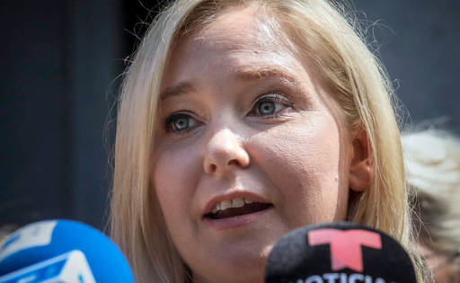 FILE - Virginia Roberts Giuffre speaks during a news conference outside a Manhattan court in New York, Aug. 27, 2019. (AP Photo/Bebeto Matthews, File) FILE - Virginia Roberts Giuffre speaks during a news conference outside a Manhattan court in New York, Aug. 27, 2019. (AP Photo/Bebeto Matthews, File)