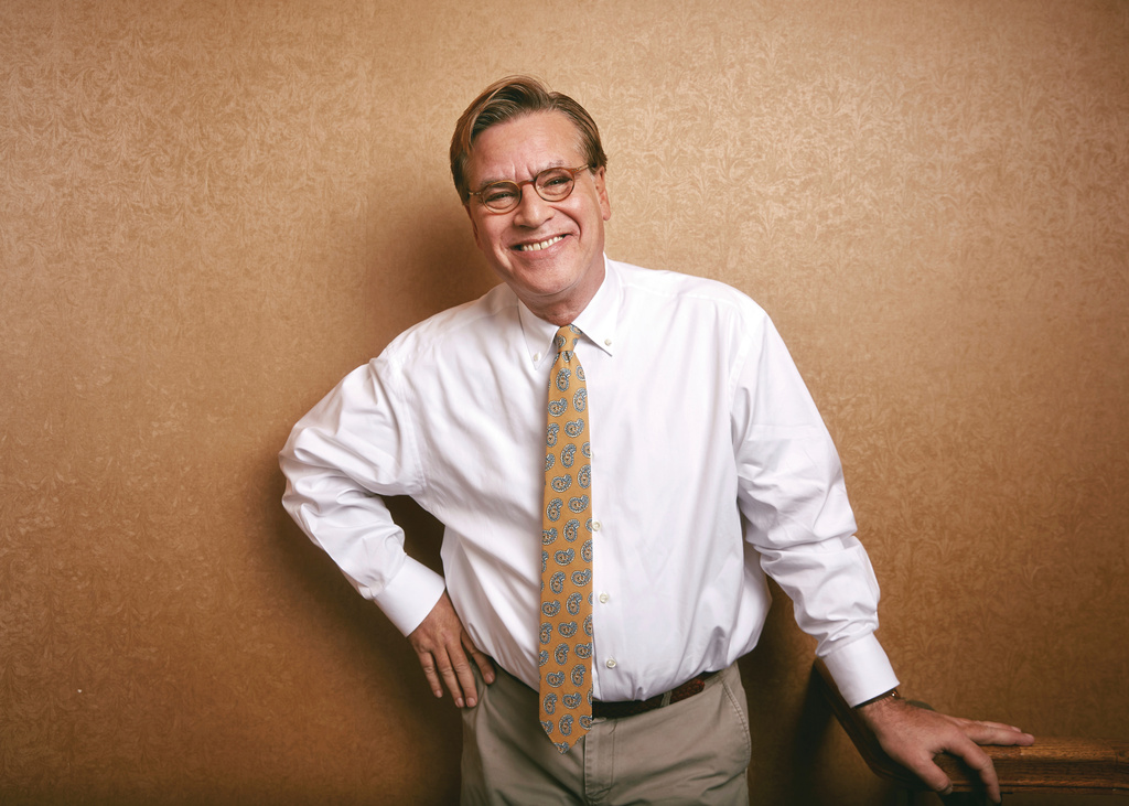 FILE - Screenwriter Aaron Sorkin appears in New York on Nov. 30, 2018. (Photo by Taylor Jewell/Invision/AP, File)