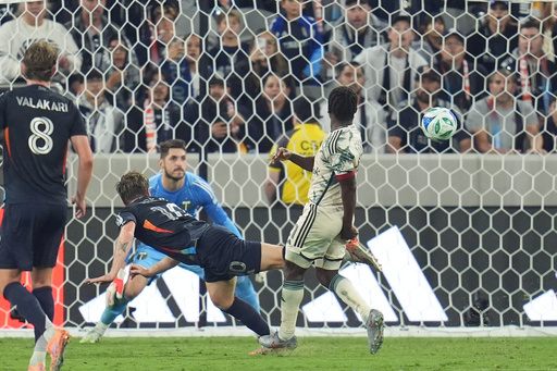 San Diego FC midfielder Anders Dreyer, left, watches his header go in for a goal during the first half of Game 1 in the first round of MLS soccer's Western Conference playoff against Portland Timbers Sunday, Oct. 26, 2025, in San Diego. (AP Photo/Gregory Bull) San Diego FC midfielder Anders Dreyer, left, watches his header go in for a goal during the first half of Game 1 in the first round of MLS soccer's Western Conference playoff against Portland Timbers Sunday, Oct. 26, 2025, in San Diego. (AP Photo/Gregory Bull)