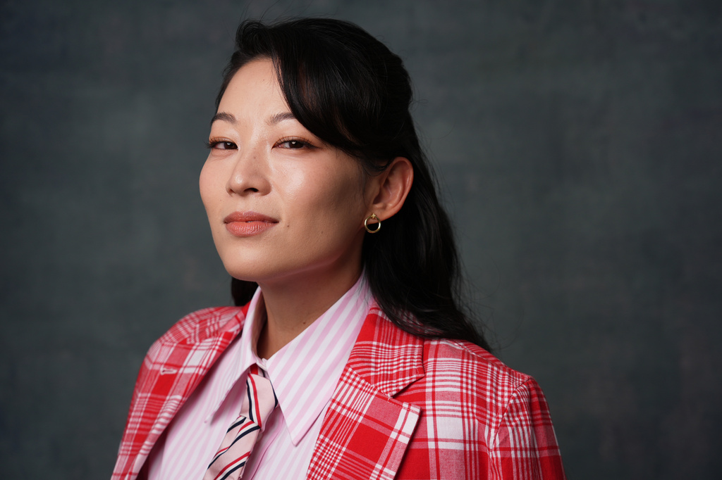 Actor Arden Cho poses for a portrait in Los Angeles on Tuesday, Aug. 26, 2025. (AP Photo/Chris Pizzello)