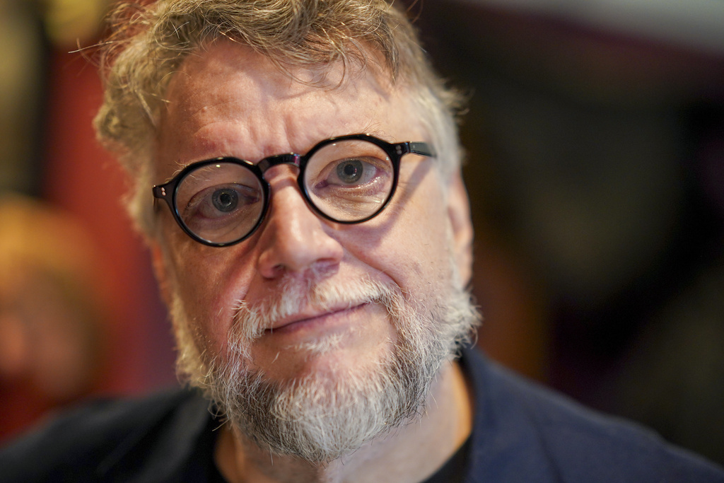 Guillermo del Toro poses for a portrait on Tuesday, Aug. 12, 2025, at his "Bleak House" in Santa Monica, Calif. (Photo by Jordan Strauss/Invision/AP)
