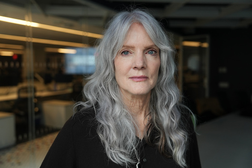 Maggie Baird, mother of world-famous musicians Billie Eilish and Finneas, poses for a photo Monday, Sept. 22, 2025, in New York. Baird founded Support + Feed, which is a nonprofit that advocates for a more climate-friendly food system and provides plant-based meals to people in need. (AP Photo/Mary Conlon) Maggie Baird, mother of world-famous musicians Billie Eilish and Finneas, poses for a photo Monday, Sept. 22, 2025, in New York. Baird founded Support + Feed, which is a nonprofit that advocates for a more climate-friendly food system and provides plant-based meals to people in need. (AP Photo/Mary Conlon)