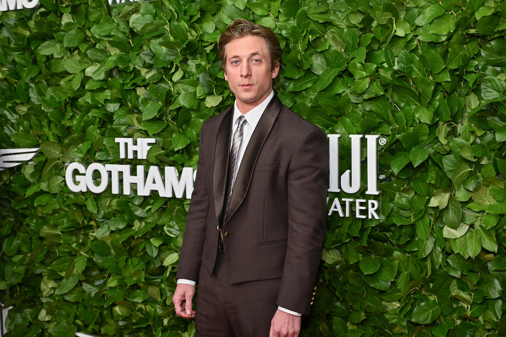 Jeremy Allen White attends The Gotham Film Awards at Cipriani Wall Street on Monday, Dec. 1, 2025, in New York. (Photo by Evan Agostini/Invision/AP)