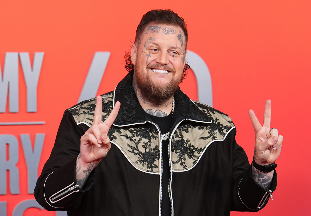 FILE.- Jelly Roll arrives at the 60th annual Academy of Country Music Awards in Frisco, Texas, on May 8, 2025. (AP Photo/LM Otero, File)