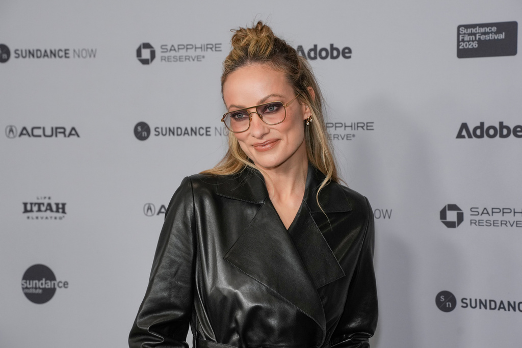 Olivia Wilde attends the premiere of "I Want Your Sex" during the Sundance Film Festival on Friday, Jan. 23, 2026, at Eccles Center in Park City, Utah. (Photo by Charles Sykes/Invision/AP)