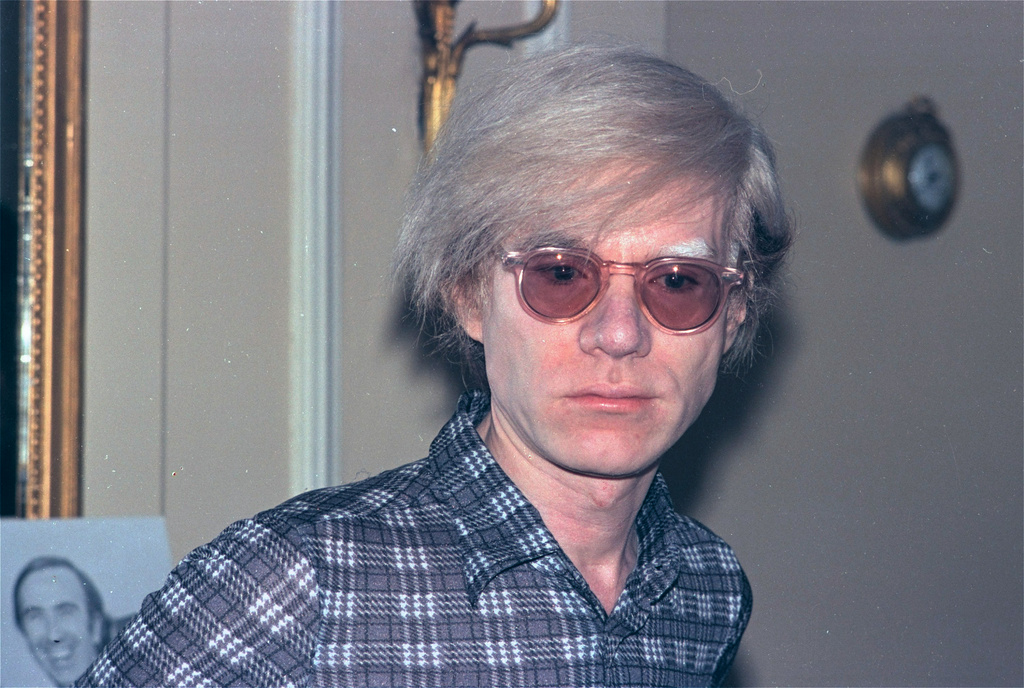 FILE - Artist Andy Warhol in London on Aug. 1, 1971. (AP Photo/Leonard Brown, File)