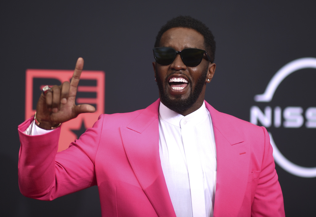 FILE - Sean &quot;Diddy&quot; Combs arrives at the BET Awards at the Microsoft Theater in Los Angeles, on June 26, 2022. (Photo by Richard Shotwell/Invision/AP File)