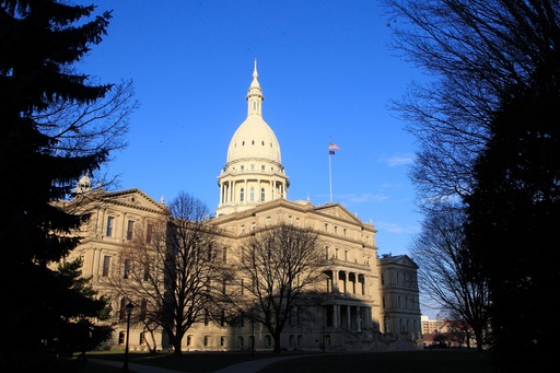 FILE - The state Capitol building is seen on Dec. 12, 2012, in Lansing, Mich. (AP Photo/Carlos Osorio, File) FILE - The state Capitol building is seen on Dec. 12, 2012, in Lansing, Mich. (AP Photo/Carlos Osorio, File)
