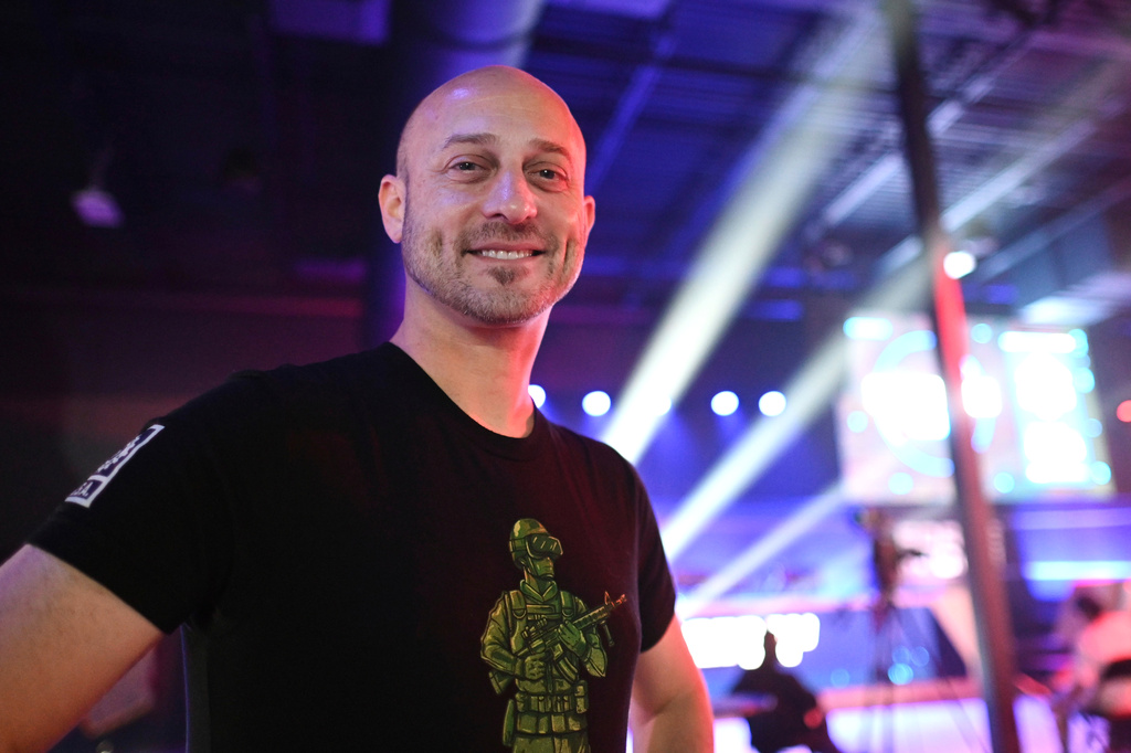 Joshua Baer, the founder and CEO of Capital Factory, poses for a photo at the Force Con event, May 29, 2022, in San Antonio, Texas. (Billy Calzada/The San Antonio Express-News via AP)