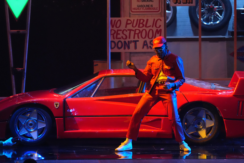 Tyler, The Creator performs during the 68th annual Grammy Awards on Sunday, Feb. 1, 2026, in Los Angeles. (AP Photo/Chris Pizzello)