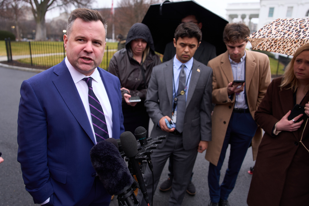 Director of the Federal Housing Finance Agency Bill Pulte speaks with reporters at the White House, Friday, Jan. 9, 2026, in Washington. (AP Photo/Evan Vucci)