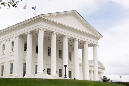 The Virginia Capitol is seen Monday, Oct. 27, 2025, in Richmond, Va. (Mike Kropf/Richmond Times-Dispatch via AP) The Virginia Capitol is seen Monday, Oct. 27, 2025, in Richmond, Va. (Mike Kropf/Richmond Times-Dispatch via AP)