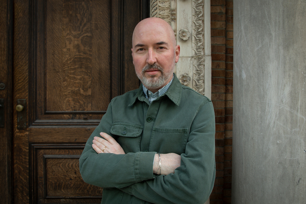 FILE - Douglas Stuart poses for a portrait on April 29, 2026, in New York. (Photo by Andy Kropa/Invision/AP, File)