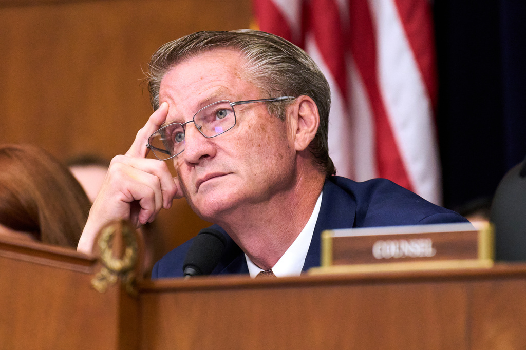 House Committee on Oversight and Government Reform Subcommittee on Delivering on Government Efficiency Chair Rep. Tim Burchett, R-Tenn., attends a subcommittee hearing about the Smithsonian, Tuesday, July 21, 2026, in Washington. (AP Photo/Jacquelyn Martin)
