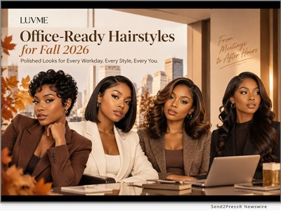 IMAGE CAPTION: Luvme Hair Highlights Office-Ready Hairstyles for Fall 2026 | Luvme Hair is highlighting office-ready hairstyles for Fall 2026, bringing attention to the role of hair length, texture, and silhouette in creating polished looks for professional settings. From defined curly pixie cuts to classic bobs, shoulder-length layers, and long waves, the selection reflects different approaches to workplace styling while leaving room for individual expression.