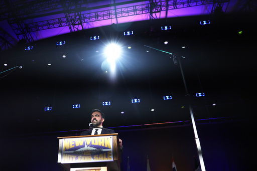 New York City mayoral candidate Zohran Mamdani speaks during a rally, Sunday, Oct. 26, 2025, in New York. (AP Photo/Heather Khalifa) New York City mayoral candidate Zohran Mamdani speaks during a rally, Sunday, Oct. 26, 2025, in New York. (AP Photo/Heather Khalifa)