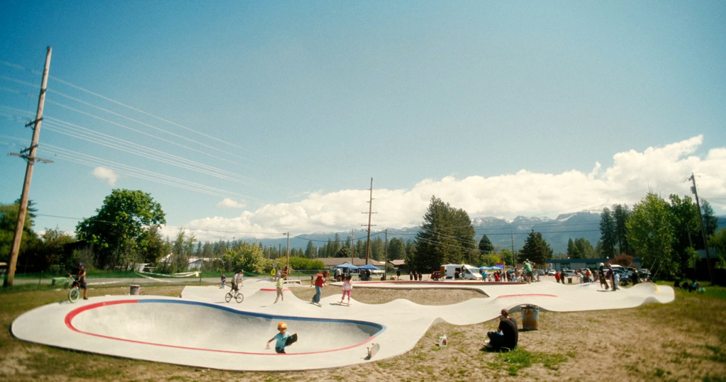This film still provided by Full Glow on Saturday, June 6, 2026, shows a scene from a short documentary called "Paving the Way" filmed on the Flathead Indian Reservation in northwestern Montana. (Full Glow via AP)