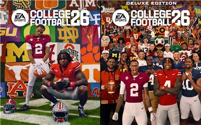 Standout sophomores Ryan Williams and Jeremiah Smith star on the EA SPORTS College Football 26 covers.