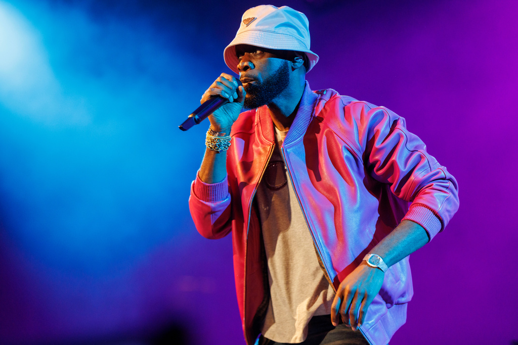 FILE - Prakazrel "Pras" Michel, of the Fugees, performs during "The Miseducation of Lauryn Hill" 25th anniversary tour, Nov. 5, 2023, at the Kia Forum in Inglewood, Calif. (Photo by Willy Sanjuan/Invision/AP, File)