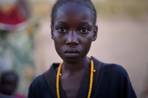 This photo released by UNICEF shows a woman from el-Fasher at a displacement camp where residents sought refuge from fighting between government forces and the RSF, in Tawila, Darfur region, Sudan, Wednesday Oct. 29, 2025. (Mohammed Jammal/UNICEF via AP) This photo released by UNICEF shows a woman from el-Fasher at a displacement camp where residents sought refuge from fighting between government forces and the RSF, in Tawila, Darfur region, Sudan, Wednesday Oct. 29, 2025. (Mohammed Jammal/UNICEF via AP)
