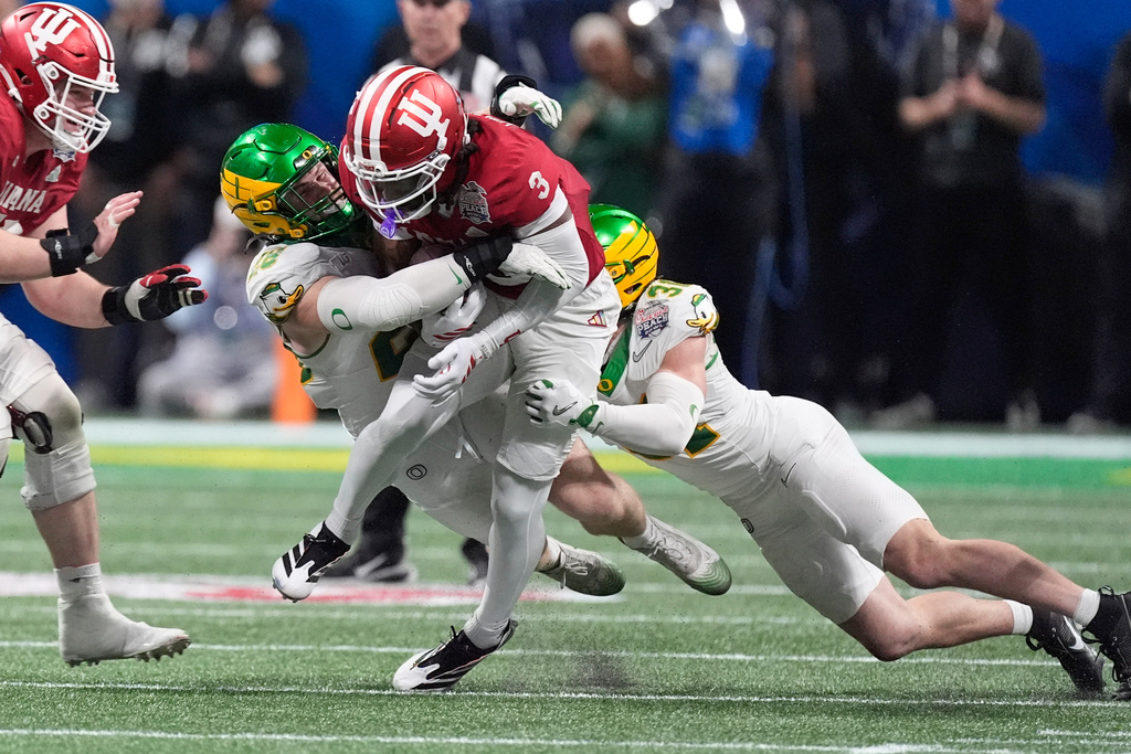 Indiana receiver Omar Cooper Jr. becomes latest player from national champs to enter NFL draft