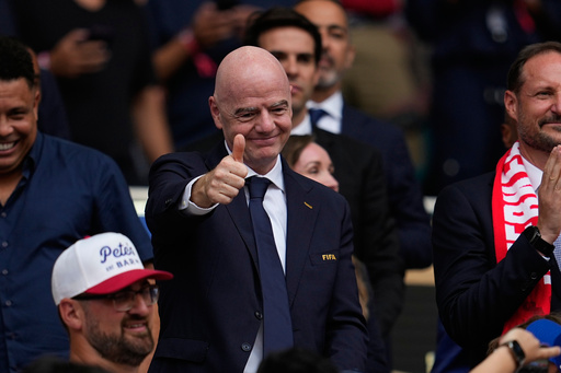 The flight hours and miles of World Cup travels of FIFA's Infantino in numbers - Bay to Bay News