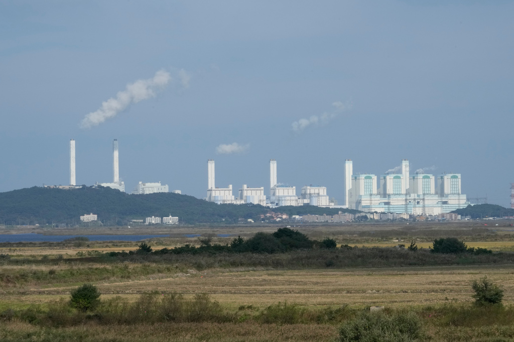 FILE - A general view of the Dangjin Power Station is seen in Dangjin, South Korea, Oct. 20, 2025. (AP Photo/Ahn Young-joon, File)