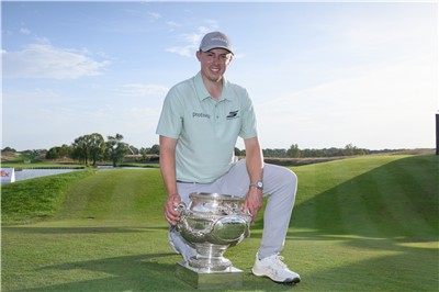 Matt Fitzpatrick, competing in Skechers Blade GF golf shoes and Performance apparel, wins the FedEx Open de France at Le Golf National in Saint-Quentin-en-Yvelines. Photo Credit: Getty Images/Icon Sports
