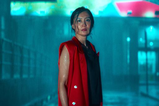 This image released by Netflix shows Fala Chen in a scene from "Ballad of a Small Player." (Netflix via AP) This image released by Netflix shows Fala Chen in a scene from "Ballad of a Small Player." (Netflix via AP)