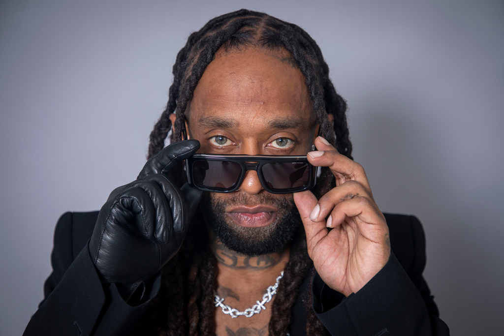Ty Dolla $ign poses for a portrait on Tuesday, Oct. 7, 2025, in New York. (Photo by Andy Kropa/Invision/AP)