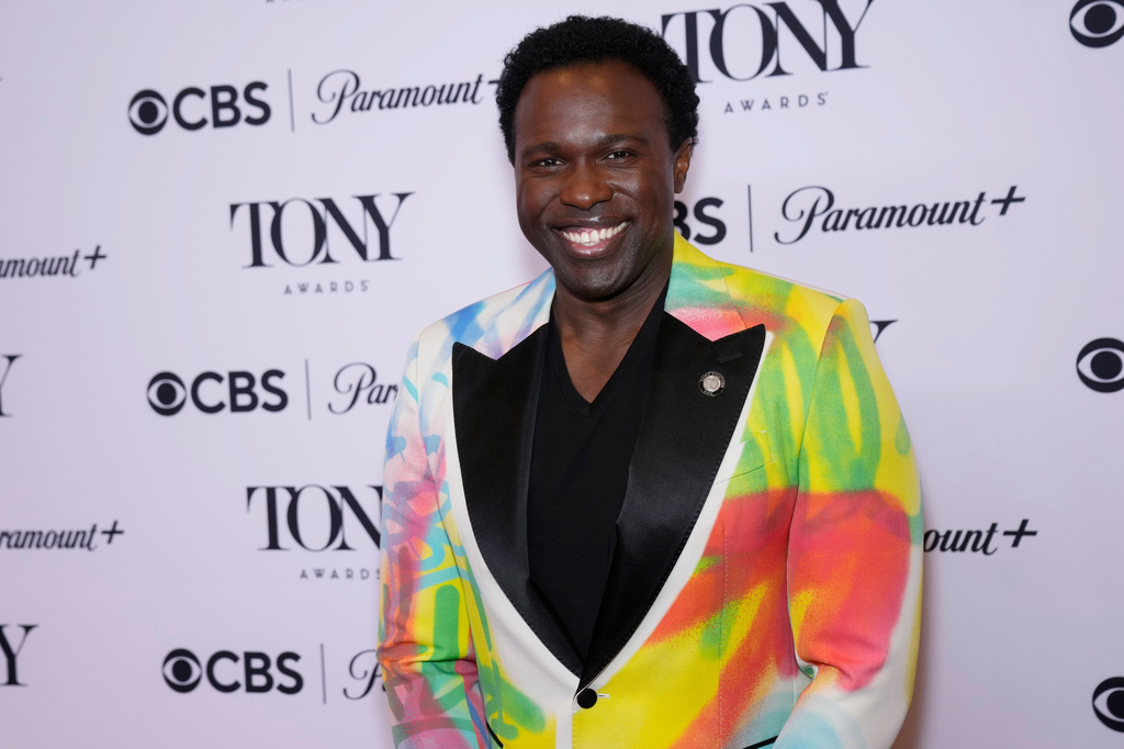 Joshua Henry attends the 79th annual Tony Awards Meet the Nominees press event at the Sofitel New York on Thursday, May 14, 2026, in New York. (Photo by Charles Sykes/Invision/AP)