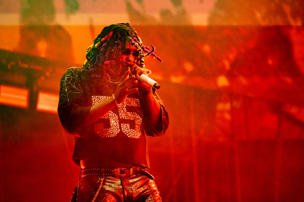 Young Thug performs during the first weekend of Coachella Valley Music and Arts Festival on Sunday, April 12, 2026, in Indio, Calif. (Photo by Amy Harris/Invision/AP)