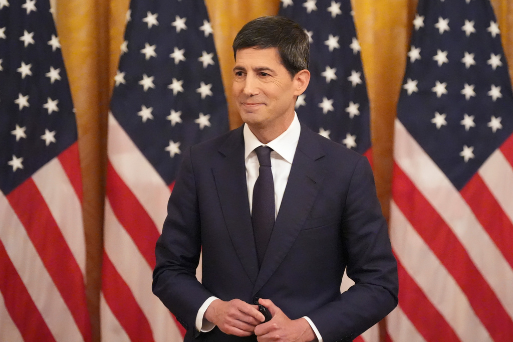 Federal Reserve Chairman Kevin Warsh attends his swearing-in in the East Room of the White House, Friday, May 22, 2026, in Washington. (AP Photo/Alex Brandon)