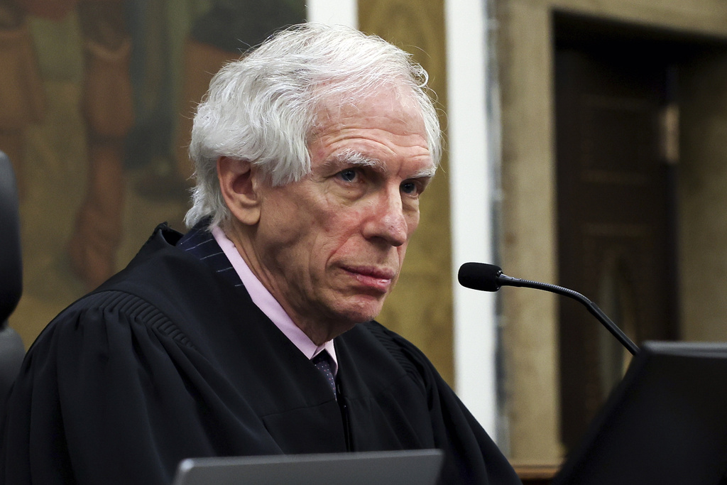 FILE - Judge Arthur Engoron presides during closing arguments in the Trump Organization civil fraud trial in New York State Supreme Court in New York, Jan. 11, 2024. (Shannon Stapleton/Pool Photo via AP, File)