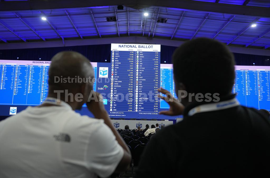 South Africa's 'humbled' ANC talking to all parties as country looks