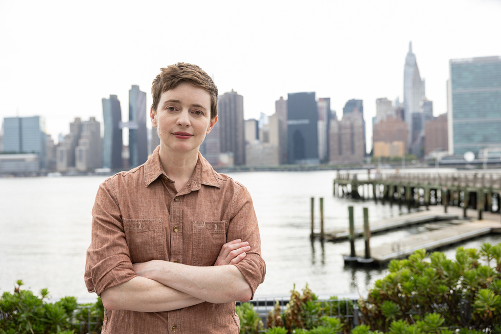 Emily St. John Mandel poses for a portrait on Monday, Aug. 31, 2026, in New York. (Photo by Matt Licari/Invision/AP)