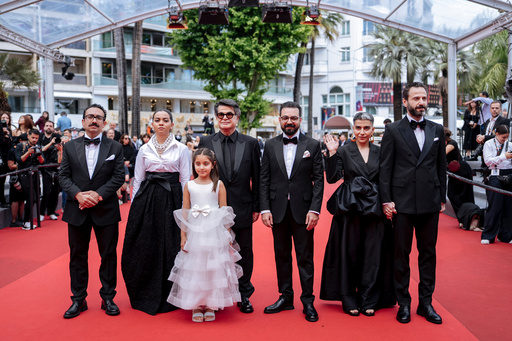 FILE - Vahid Mobseri, from left, Hadis Pakbaten, Delnaz Najafi, director Jafar Panahi, Majid Panahi, Mariam Afshari, and Ebrahim Azizi appear at the premiere of "It Was Just an Accident" at the 78th international film festival, in Cannes, southern France, on May 20, 2025. (Photo by Lewis Joly/Invision/AP, File) FILE - Vahid Mobseri, from left, Hadis Pakbaten, Delnaz Najafi, director Jafar Panahi, Majid Panahi, Mariam Afshari, and Ebrahim Azizi appear at the premiere of "It Was Just an Accident" at the 78th international film festival, in Cannes, southern France, on May 20, 2025. (Photo by Lewis Joly/Invision/AP, File)