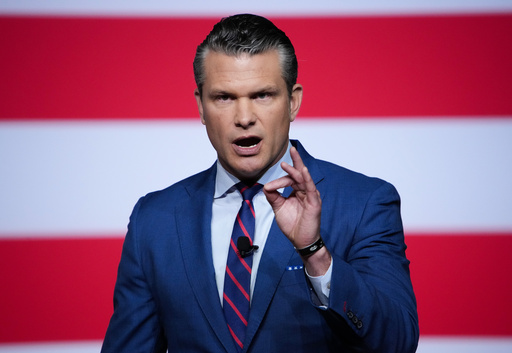 Secretary of Defense Pete Hegseth speaks to senior military leaders at Marine Corps Base Quantico, Tuesday, Sept. 30, 2025 in Quantico, Va. (Andrew Harnik/Pool via AP) Secretary of Defense Pete Hegseth speaks to senior military leaders at Marine Corps Base Quantico, Tuesday, Sept. 30, 2025 in Quantico, Va. (Andrew Harnik/Pool via AP)