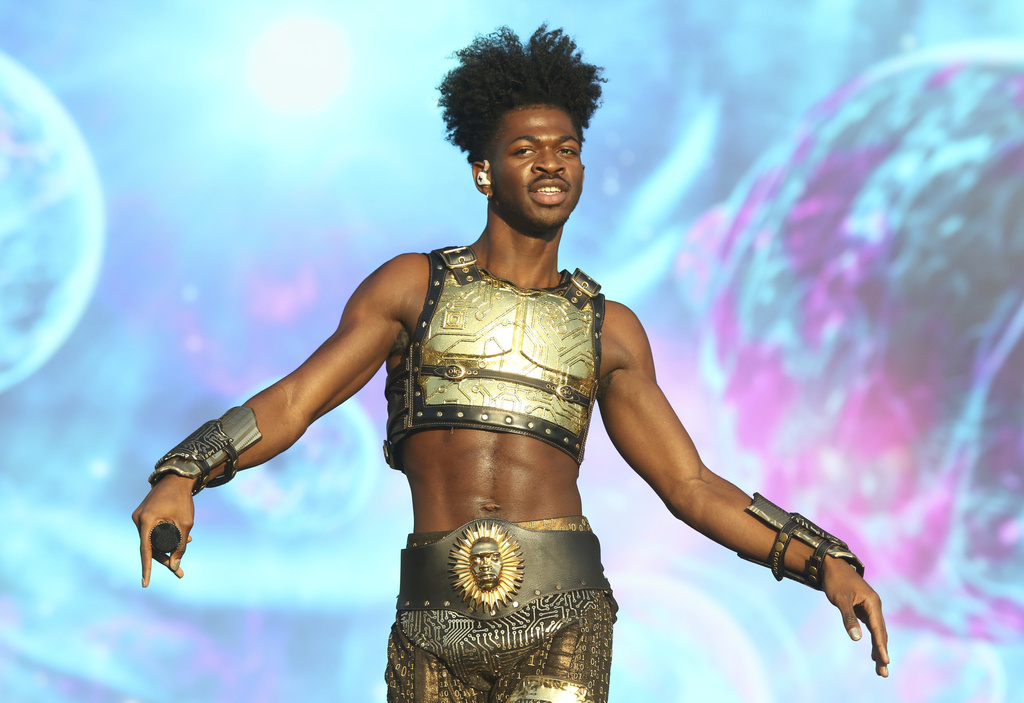 FILE - Lil Nas X performs at the Austin City Limits Music Festival on Oct. 8, 2022, in Austin, Texas. (Photo by Jack Plunkett/Invision/AP, File)